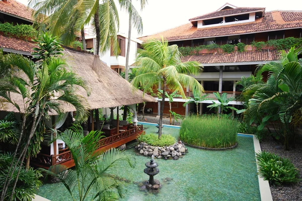 Tropický resort (Bali) — Stock fotografie