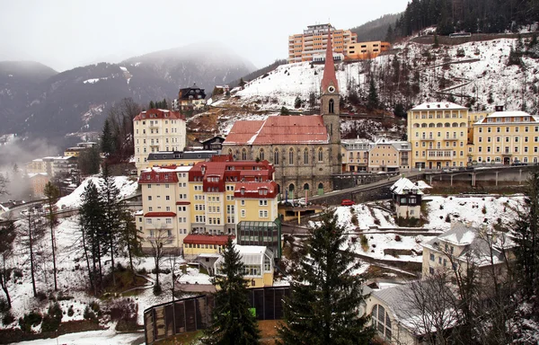 Bad Gastein in Alps mountains — Stock Photo, Image