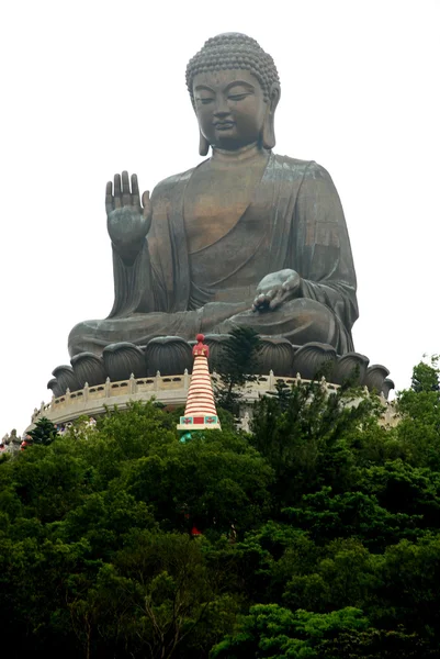 大佛 （香港，中国) — 图库照片