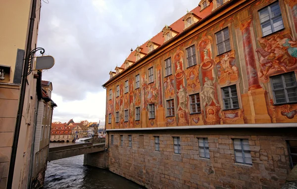 Das alte Bamberger Rathaus) — Stockfoto