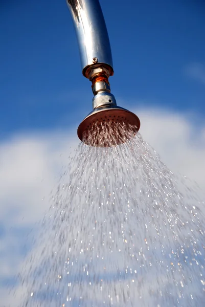 Outdoor shower — Stock Photo, Image