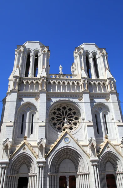 Basilique Notre Dame, Nice, Cote d 'Azur, França — Fotografia de Stock