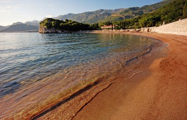 Adriyatik Denizi plaj manzarası