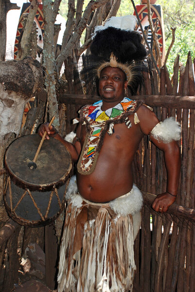 Zulu drummer
