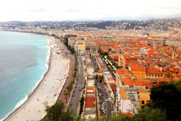 Promenade des anglais, nice, Fransa — Stok fotoğraf