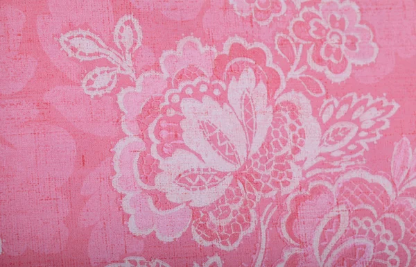 Vintage pink wallpaper — Stock Photo, Image