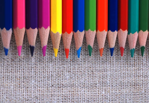 Multicolored pencils — Stock Photo, Image