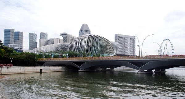 Singapur teatralny esplanade — Zdjęcie stockowe