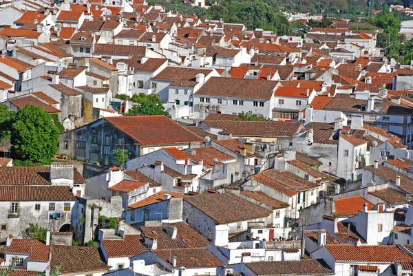 Red tile roofs — Stock Photo, Image