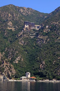 Simonopetra Monastery, Mount Athos, Greece clipart