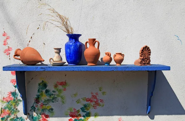 Traditional greek ceramics, Greece — Stock Photo, Image