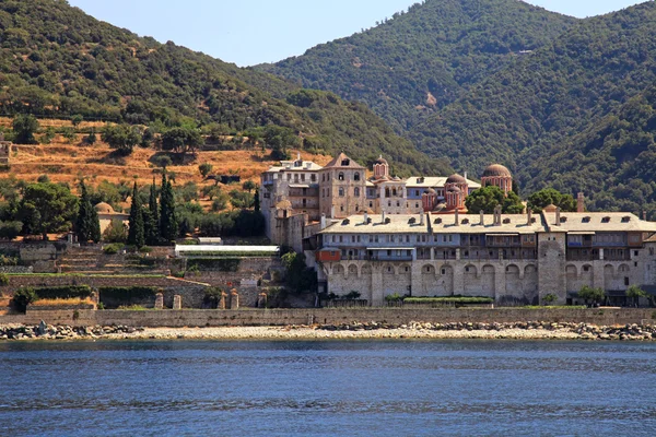 Monastero di Xenophontos, Monte Athos, Grecia — Foto Stock