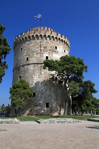 Witte toren, thessaloniki, Griekenland — Stockfoto