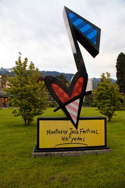 Montreux jazz Festivali işareti