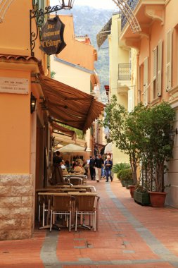 Monaco-ville sokak