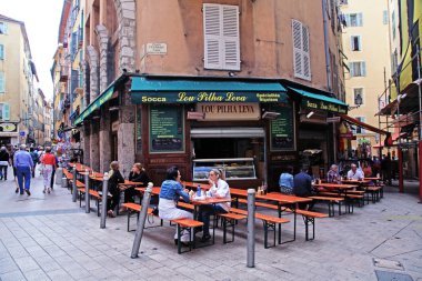 sokak eski şehir güzel, Fransa