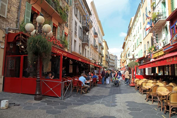 Oude stad van Nice, Frankrijk — Stockfoto