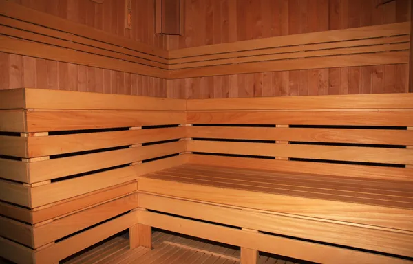 Sala sauna — Foto Stock
