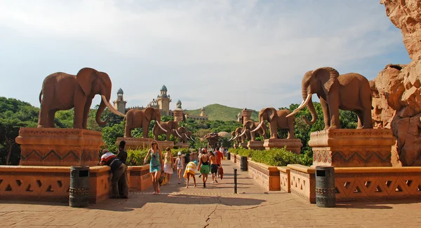 Puente del Tiempo en Sun City, Sudáfrica . — Foto de Stock