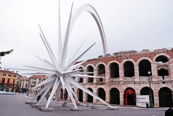 Arena di verona, verona, Włochy — Zdjęcie stockowe