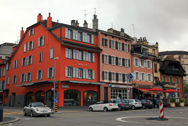 Vevey, Swiss . — Stok Foto