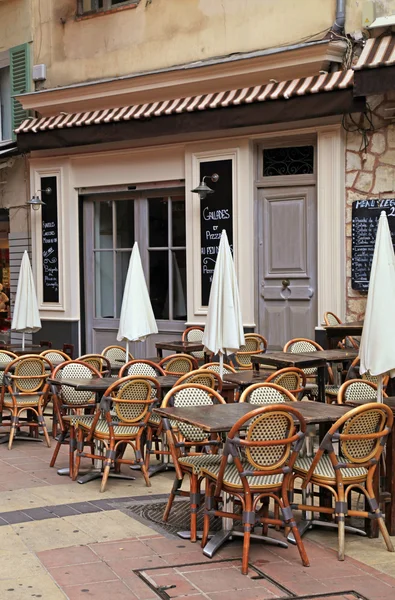 Französisches Café im Freien — Stockfoto