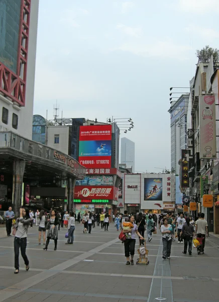 Beijing road street, guangzhou, Kina — Stockfoto