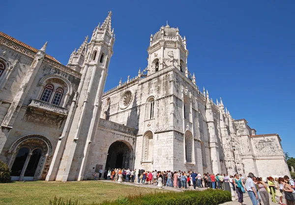 Mosteiro dos Jerónimos em Lisboa, Portugal — Fotografia de Stock