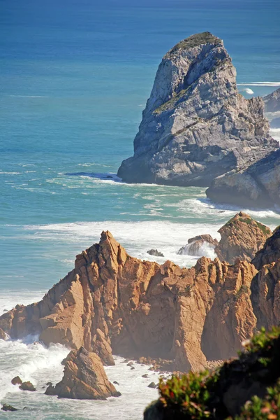 Cabo da roca (Kap roca) klippor och Atlanten — Stockfoto