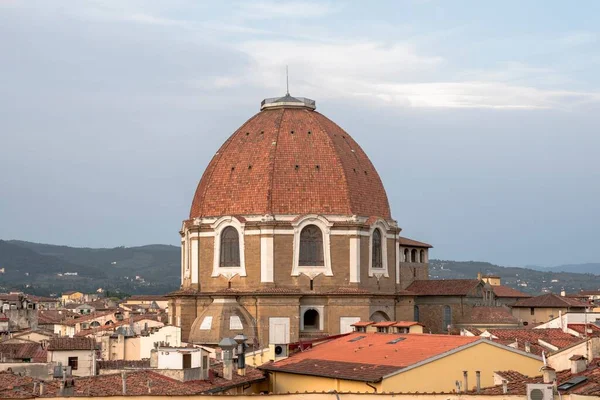 Vista Cápsula Medicee Desde Los Tejados Florencia — Foto de Stock