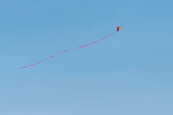 Colorful Kite Flying Sky — Stock Photo, Image