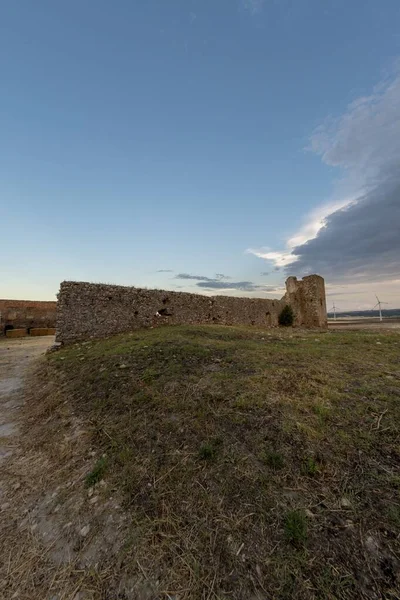 View Ancient Abbey Sant Agata Martire Puglia Italy — Stock Photo, Image