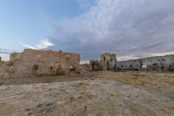 Άποψη Του Αρχαίου Αβαείου Του Sant Agata Martire Στην Πούλια — Φωτογραφία Αρχείου