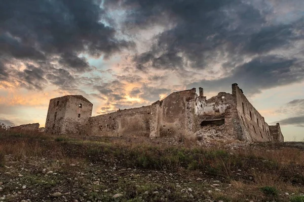 Puglia Daki Antik Sant Agata Manastırı Nın Panoramik Manzarası Talya — Stok fotoğraf