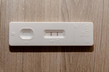 Covid gribi testi için hızlı temizleme kiti
