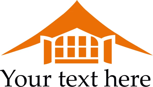 Logotypen house — Stock vektor