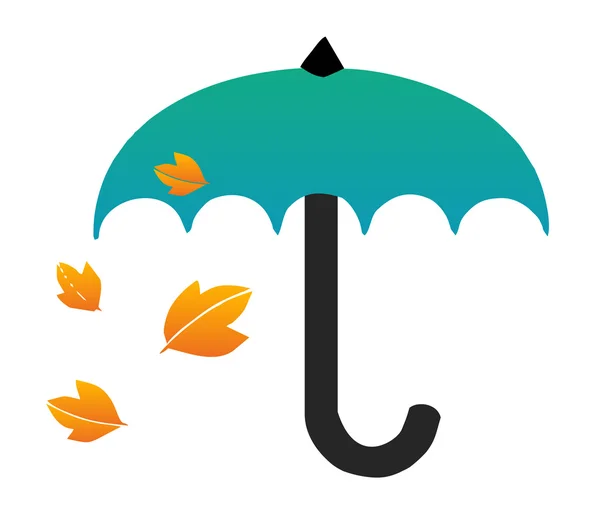 Logo parapluie — Image vectorielle