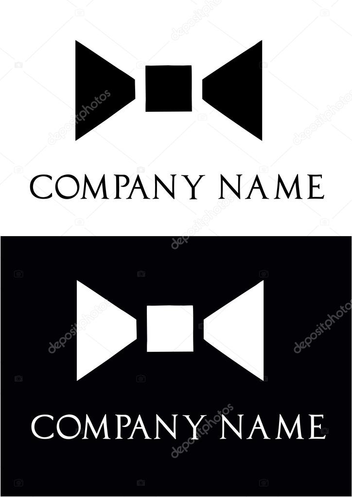 Bow ties for men - logo vector