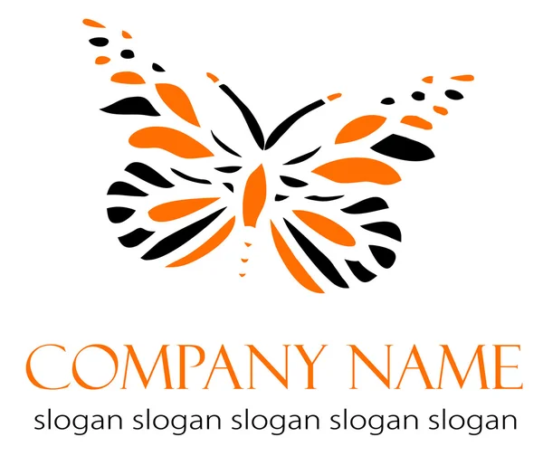 Pillangó logó — Stock Vector