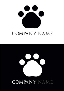 kedi logo vektör