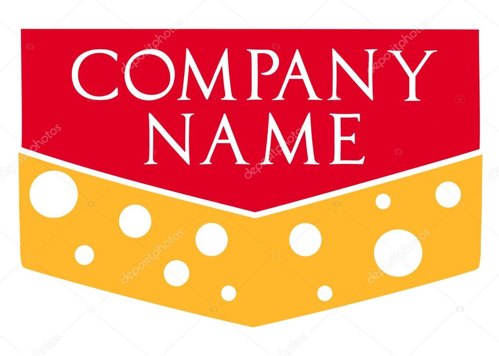 Cheese logo vector