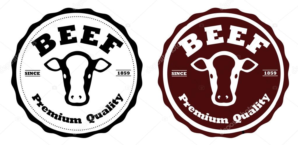 Beef labels