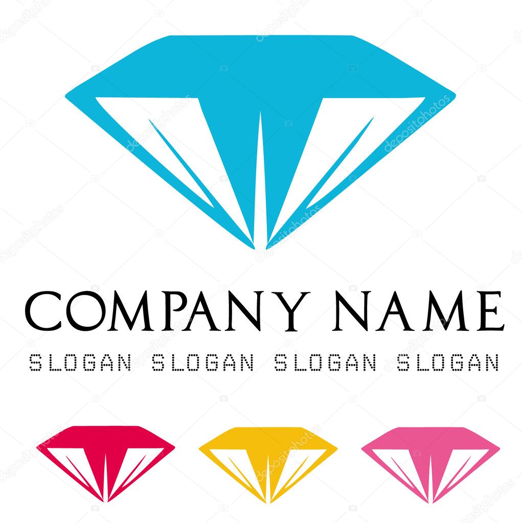 Diamonds logo vector