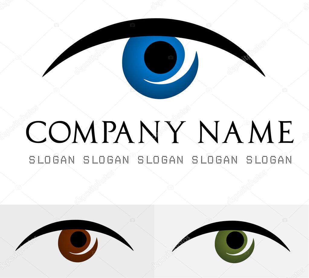 Eye logo vector