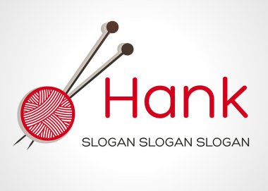 skeins yün ve örgü iğneleri