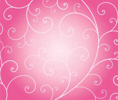 arka plan kıvrık dallar. Vintage