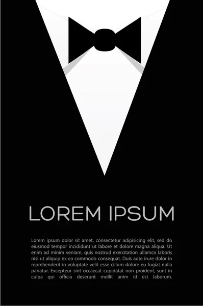 yay vektör - el ilanı takım kravat