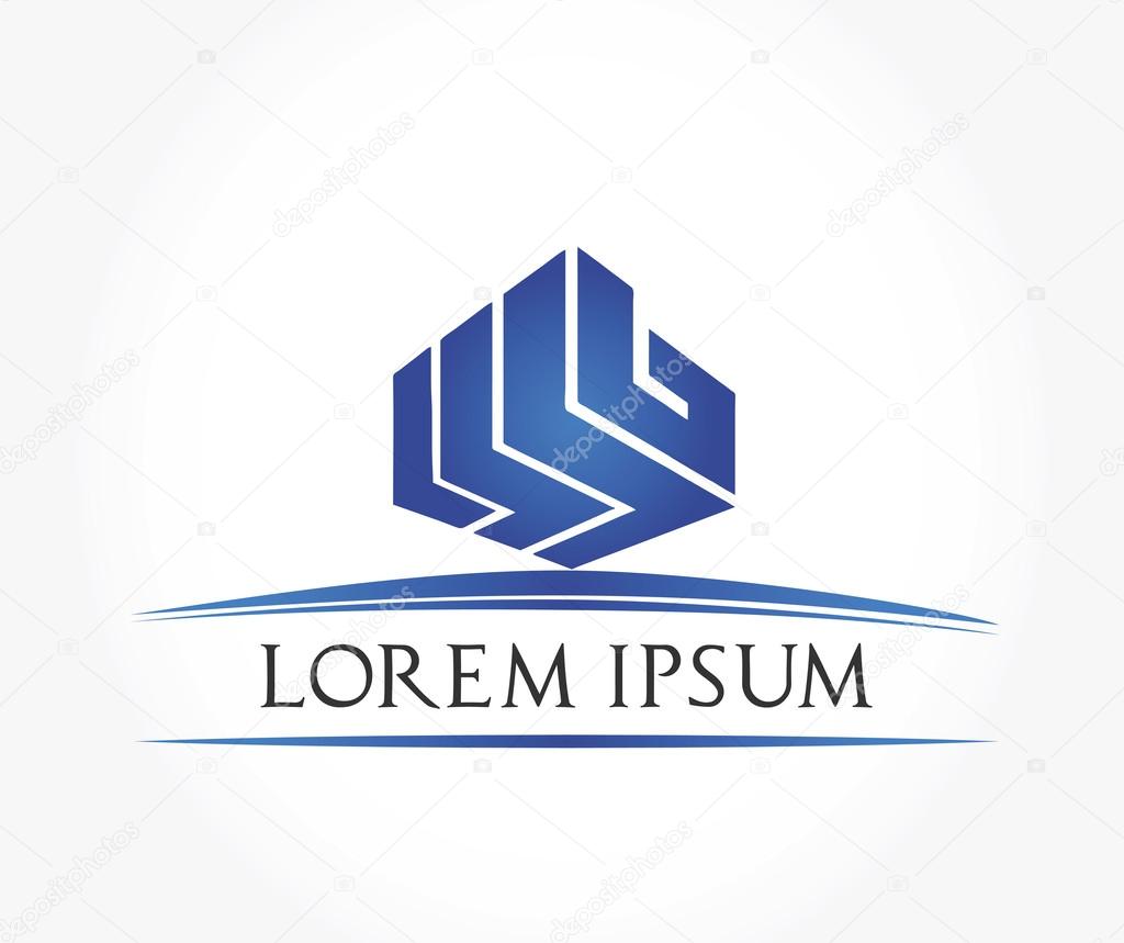 Business logo - Blue icon