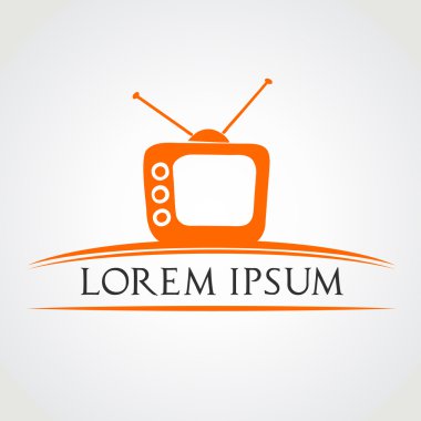 TV simge vektör çizim
