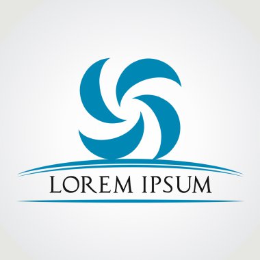 soyut bir sembolü. iş simgesi. logo.